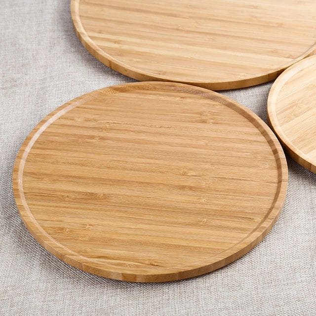 Đĩa tròn mỏng bằng gỗ