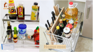 Mẫu kệ gia vị bằng inox
