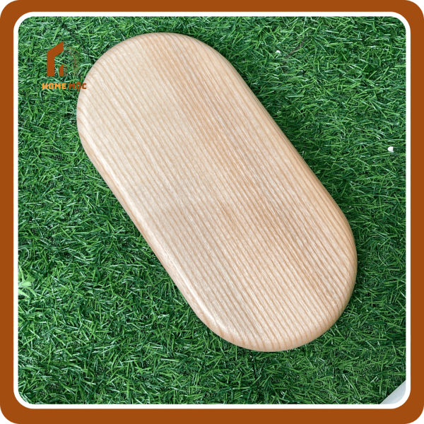 Khay gỗ oval dáng bo cong - Home Mộc - Hình ảnh 5