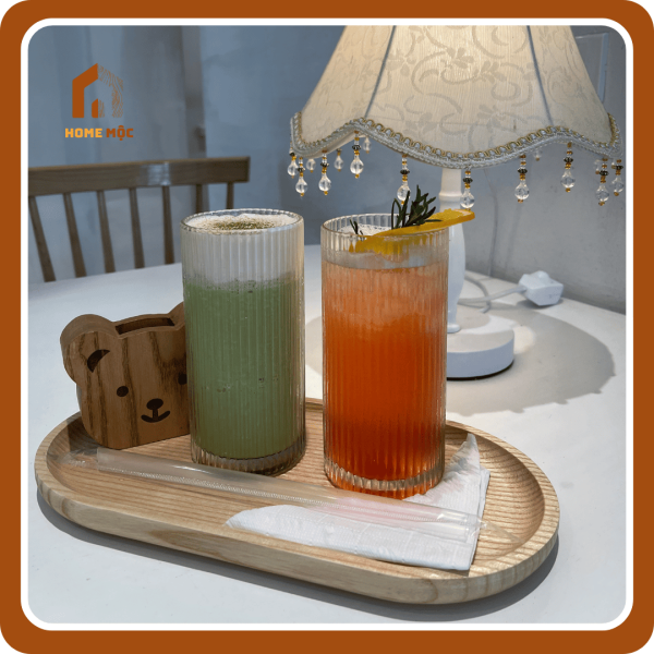 Khay gỗ oval dáng bo cong - Home Mộc - Hình ảnh 6